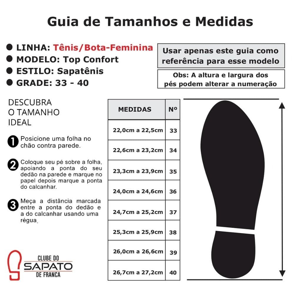 Bota Feminina Branco Top Confort 2 Peccato Clube do Sapato de Franca Branco 6