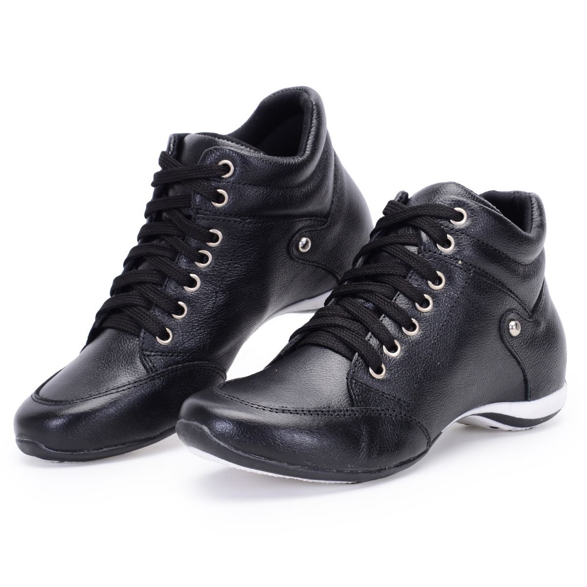 Bota Feminina Academia Top Confort 1 Preta Peccato Clube do Sapato de Franca Preto 3