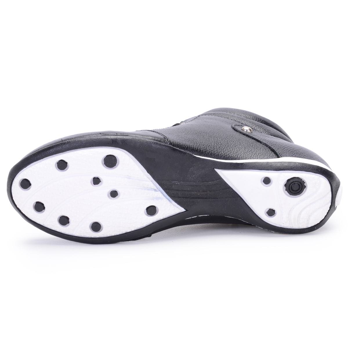 Bota Feminina Academia Top Confort 1 Preta Peccato Clube do Sapato de Franca Preto 4