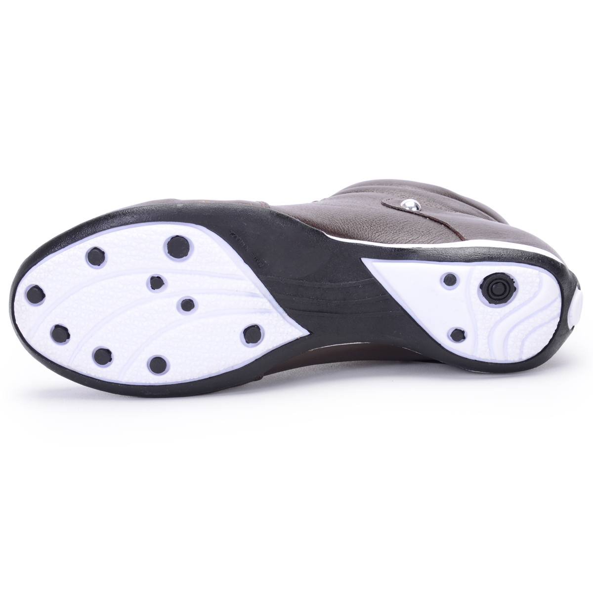 Bota Tênis Feminina Top Confort 1 Café Peccato Clube do Sapato de Franca Marrom 4