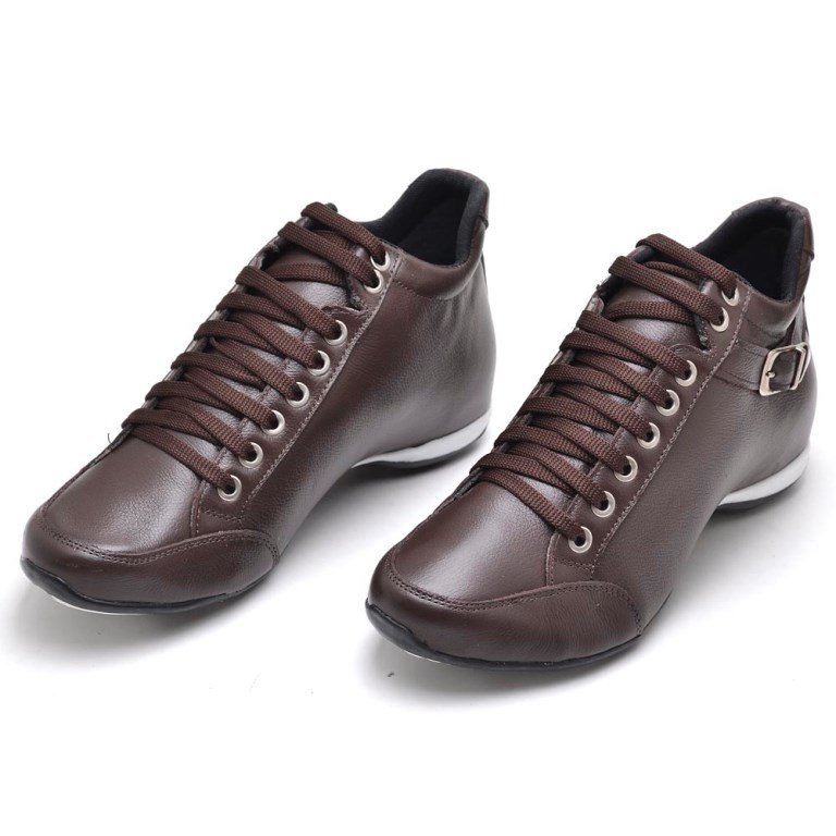 Bota Feminina Confortável Top Confort 2 Café Peccato Clube do Sapato de Franca Marrom 3