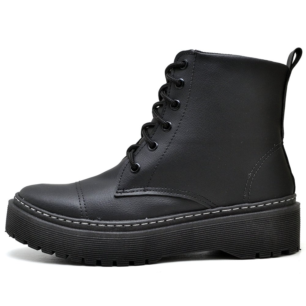 Coturno Peccato Power Dark 12 Fosco Preto Preto 2