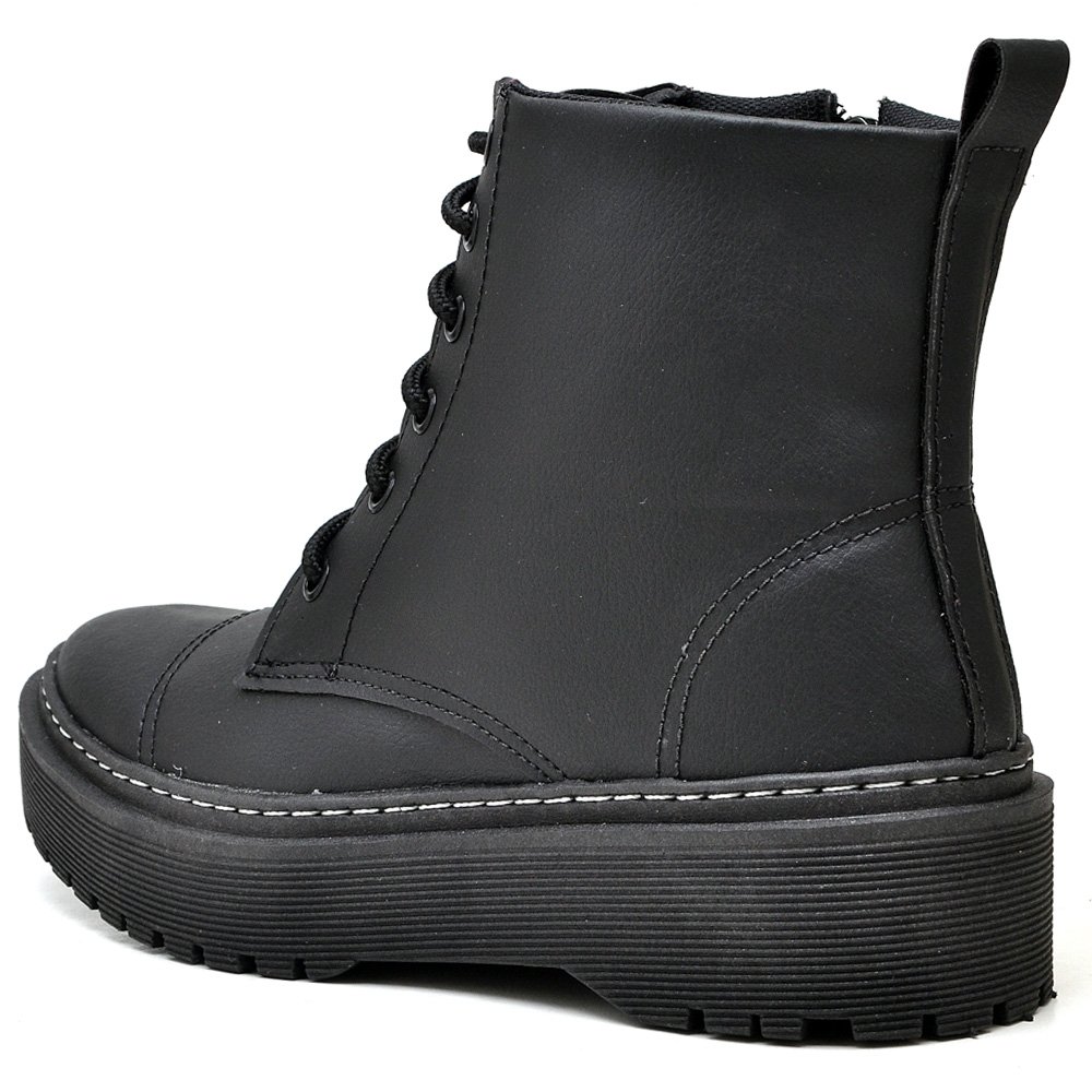 Coturno Peccato Power Dark 12 Fosco Preto Preto 3