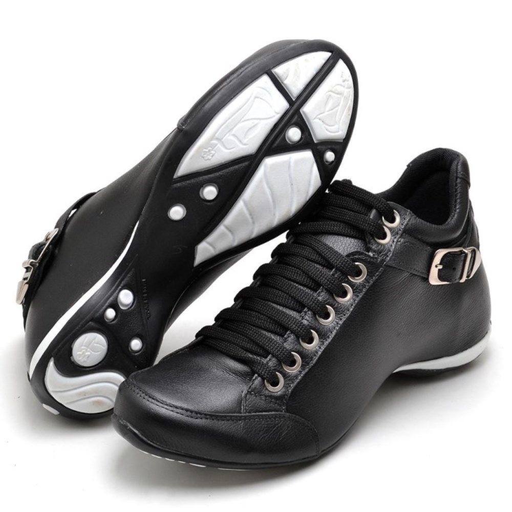 Tênis Bota Feminina Top Confort 2 Preta Peccato Clube do Sapato de Franca Preto 4