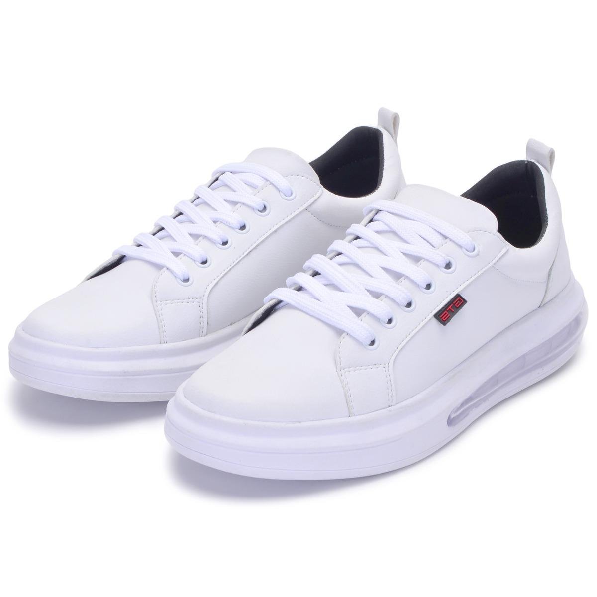 Tênis Masculino Branco Casual Impulse Air Clube do Sapato de Franca Branco 3