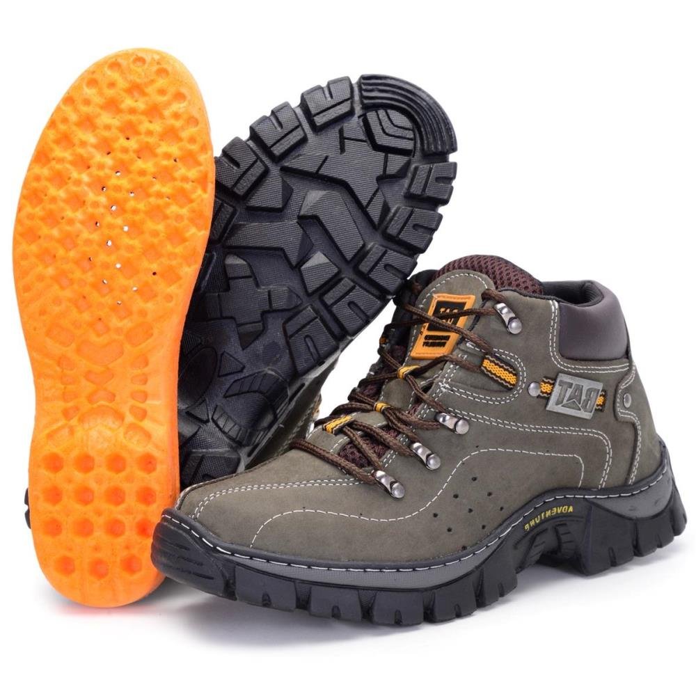 Bota Adventure Pantanal Brasil Clube do Sapato de Franca RN keep Trail Grafite Cinza 5