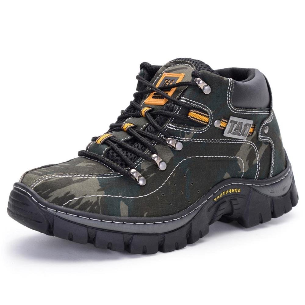 Bota Adventure Pantanal Brasil Clube do Sapato de Franca RN keep Trail Camuflado
