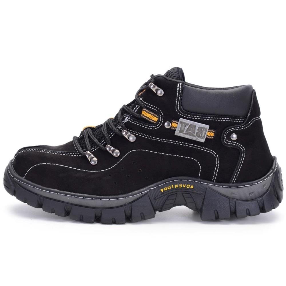 Bota Adventure Pantanal Brasil Clube do Sapato de Franca RN keep Trail Preto Preto 4