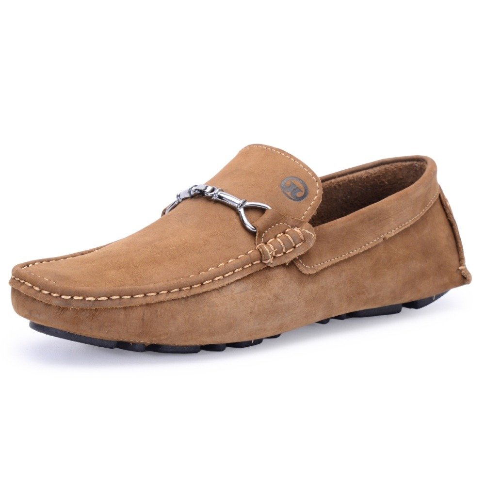 Mocassim Masculino de Couro Casua Clube do Sapato de Franca RN Enzo Whisky