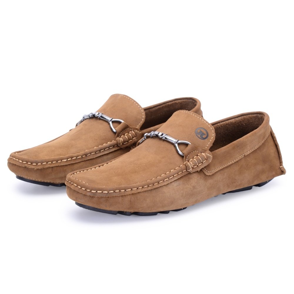 Mocassim Masculino de Couro Casua Clube do Sapato de Franca RN Enzo Whisky Marrom 2
