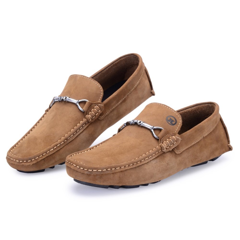 Mocassim Masculino de Couro Casua Clube do Sapato de Franca RN Enzo Whisky Marrom 4
