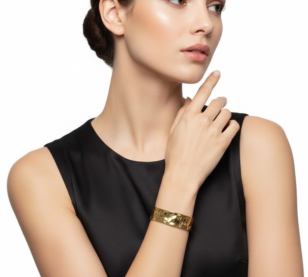 BRACELETE MATELADO BOLD BANHADO EM OURO 18K Dourado 2