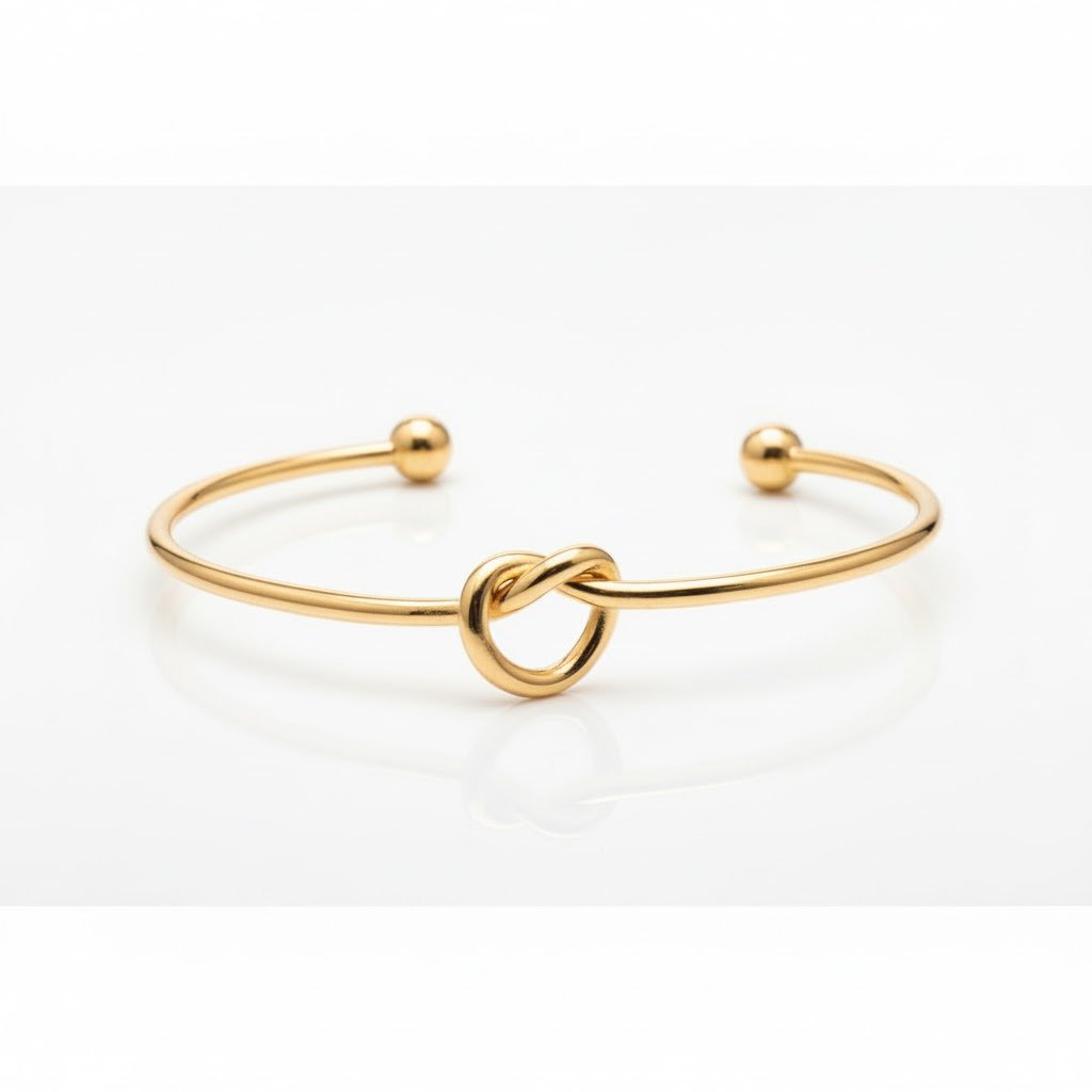 BRACELETE VAZADO DELICADO BANHADO EM OURO 18K