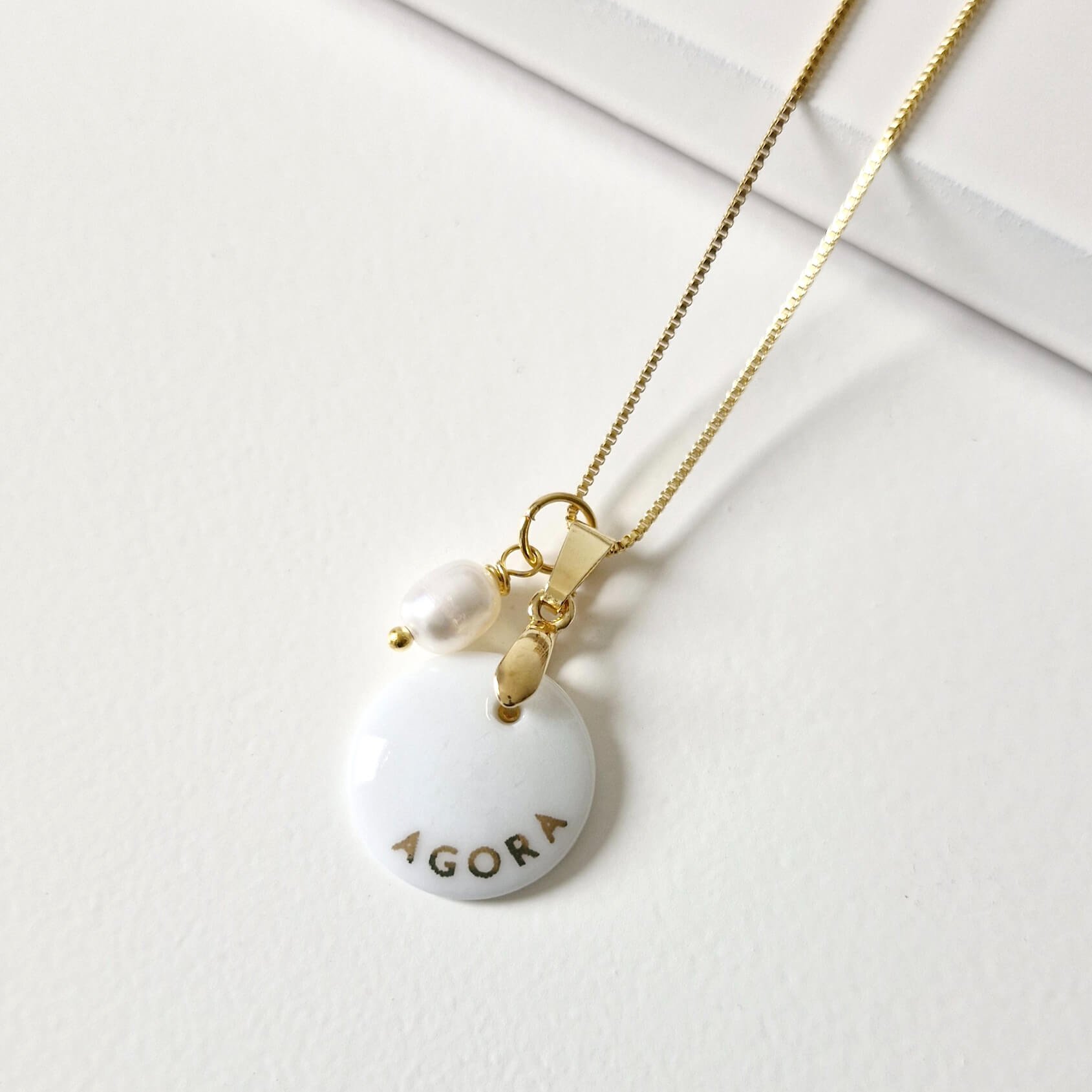 Colar Agora Dourado 3