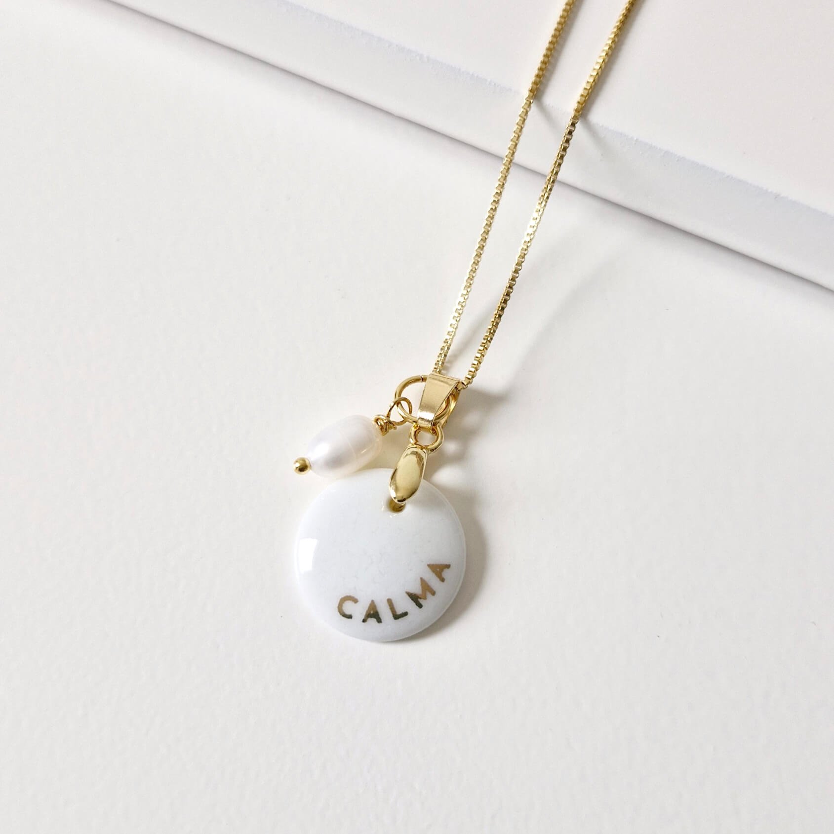 Colar Calma Dourado 2