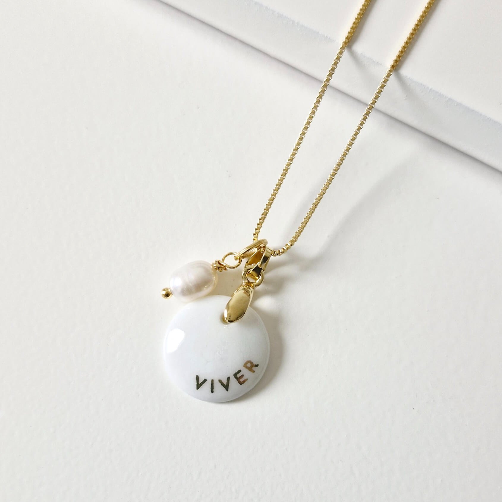 Colar Viver Dourado 3