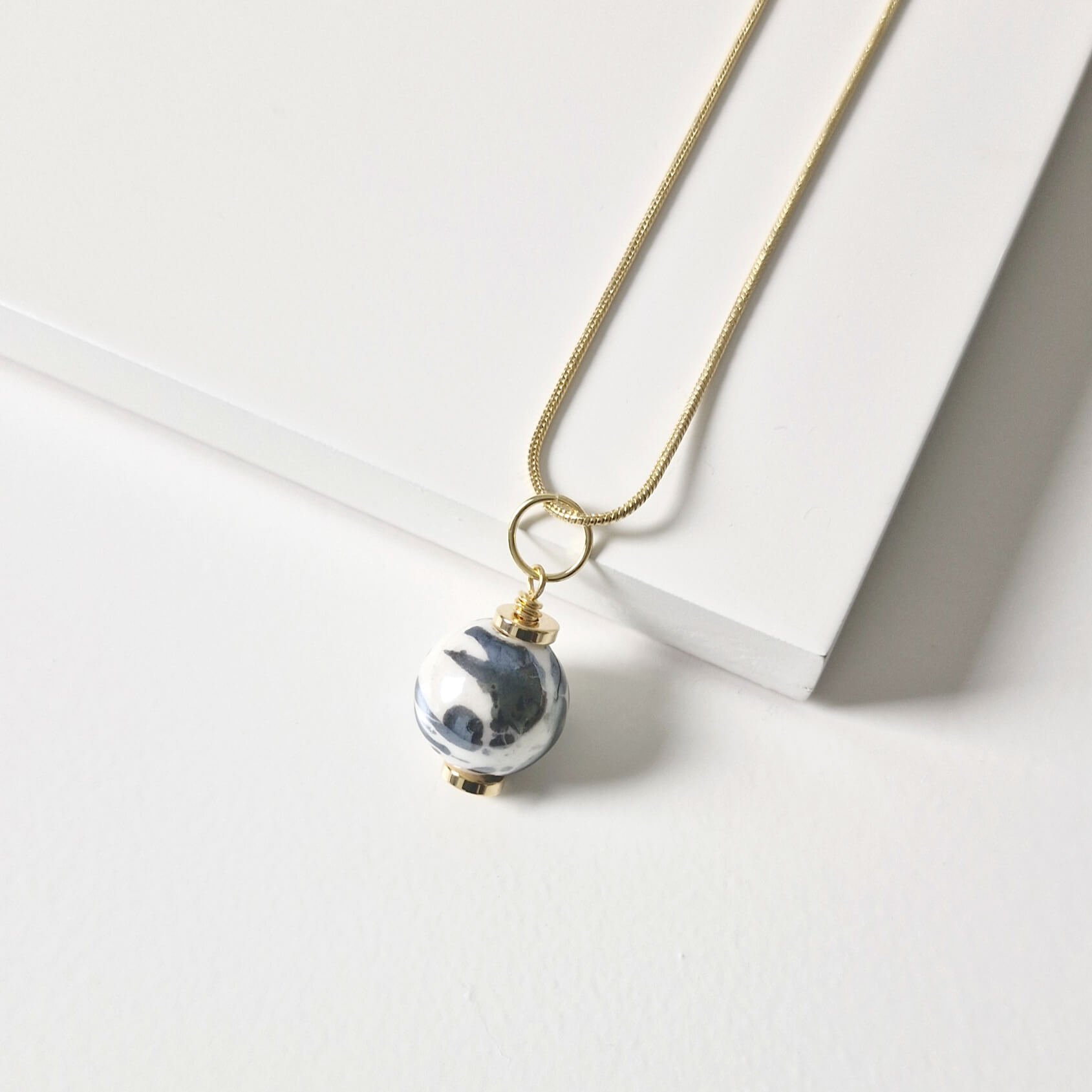 Colar Longo Macchiato Dourado 2