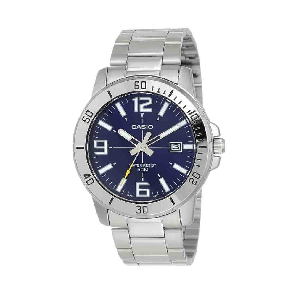 Relógio Casio Prata Masculino MTP-VD01D-2BVUDF-SC