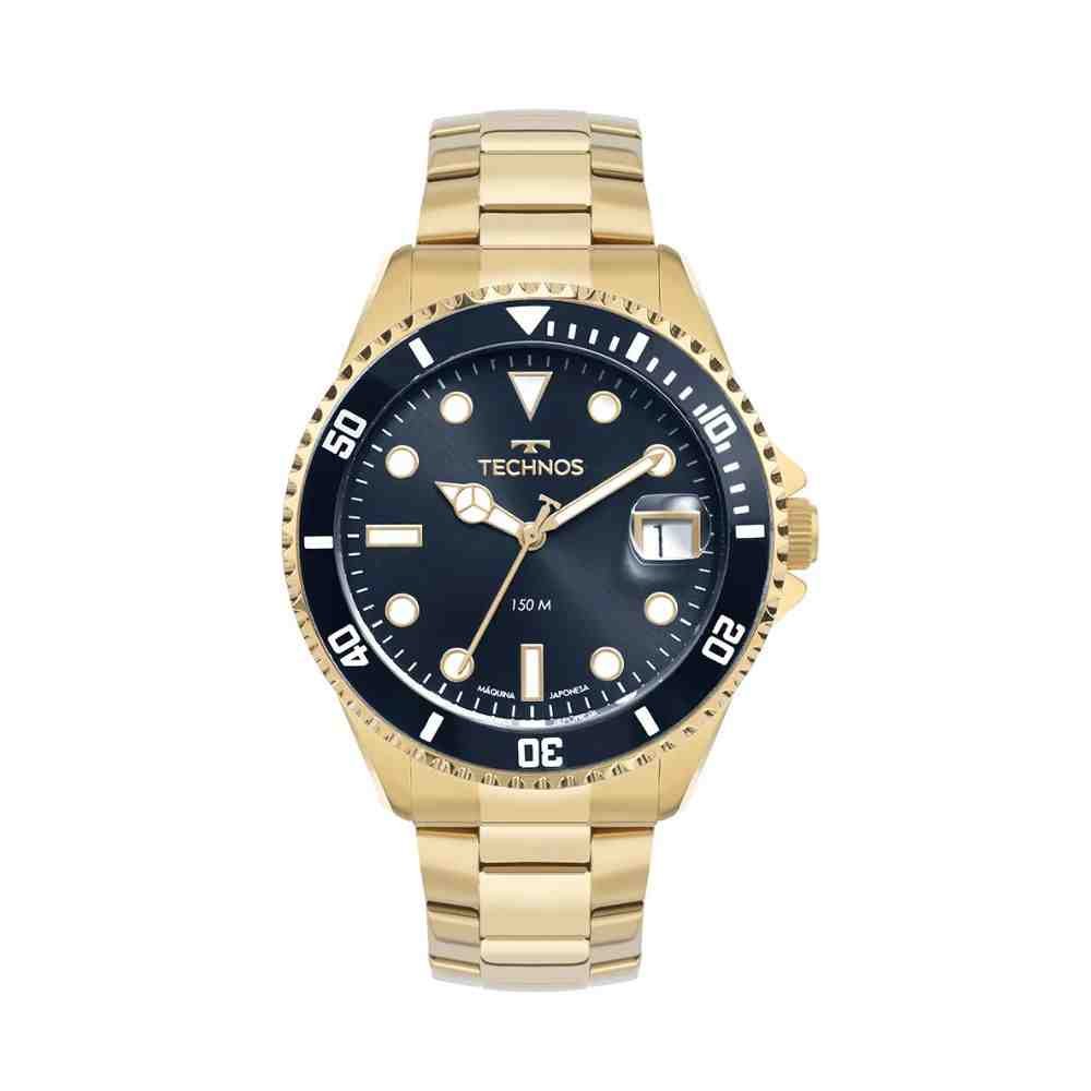 Relógio Technos Acqua Dourado Masculino 2415DW/1A