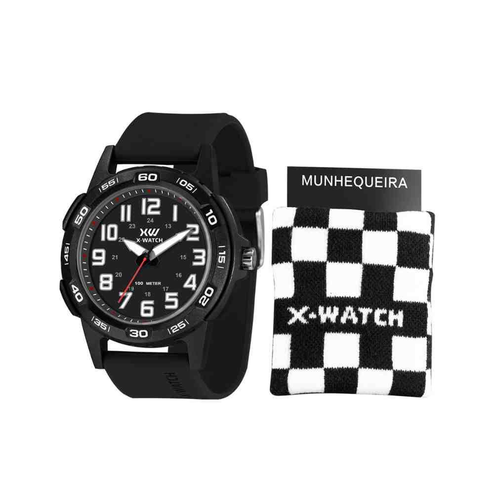 Relógio X-Watch XPORT Preto Unissex XMPP0051
