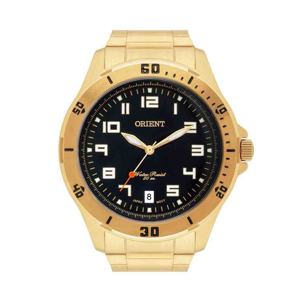 Relógio Orient Eternal Dourado Masculino MGSS1105A P2KX