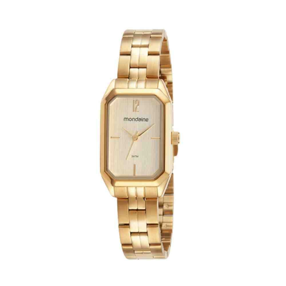 Relógio Mondaine Social Dourado Feminino 32359LPMVDE1