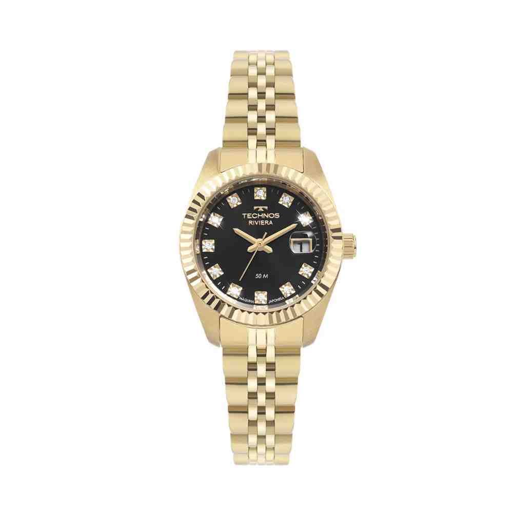 Relógio Technos Riviera Dourado Feminino 2015CEL/1P Dourado 2