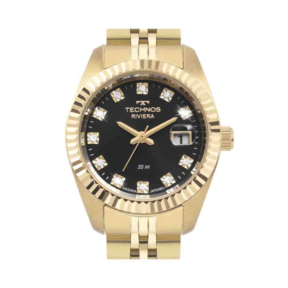 Relógio Technos Riviera Dourado Feminino 2015CEL/1P Dourado 5