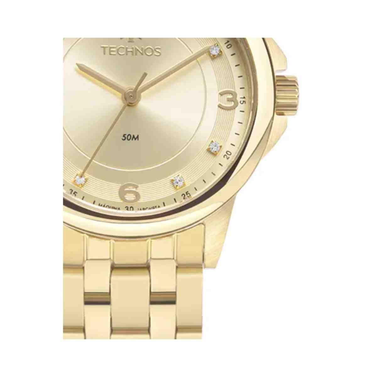 Relógio Technos Boutique Dourado Feminino 2035MVH/1X Dourado 2
