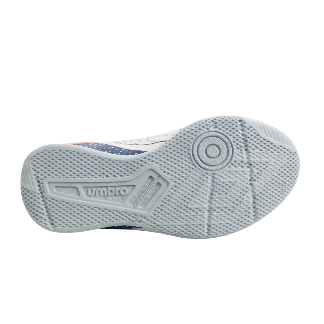 Chuteira Infantil Menino Futsal Umbro 1251526 Flip Kids Branco 3