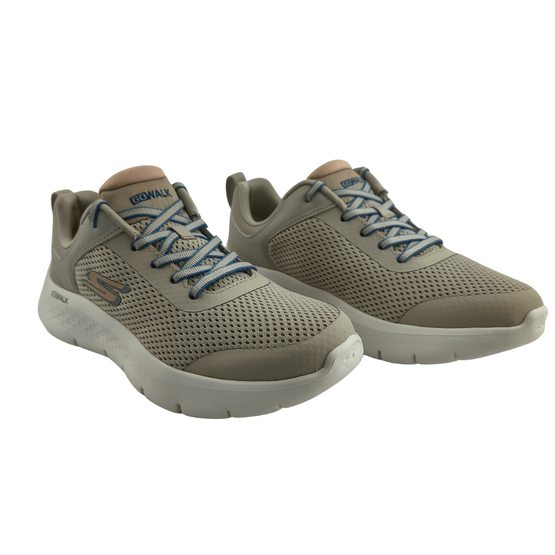 Tênis Feminino Skechers Go Walk Bege 3