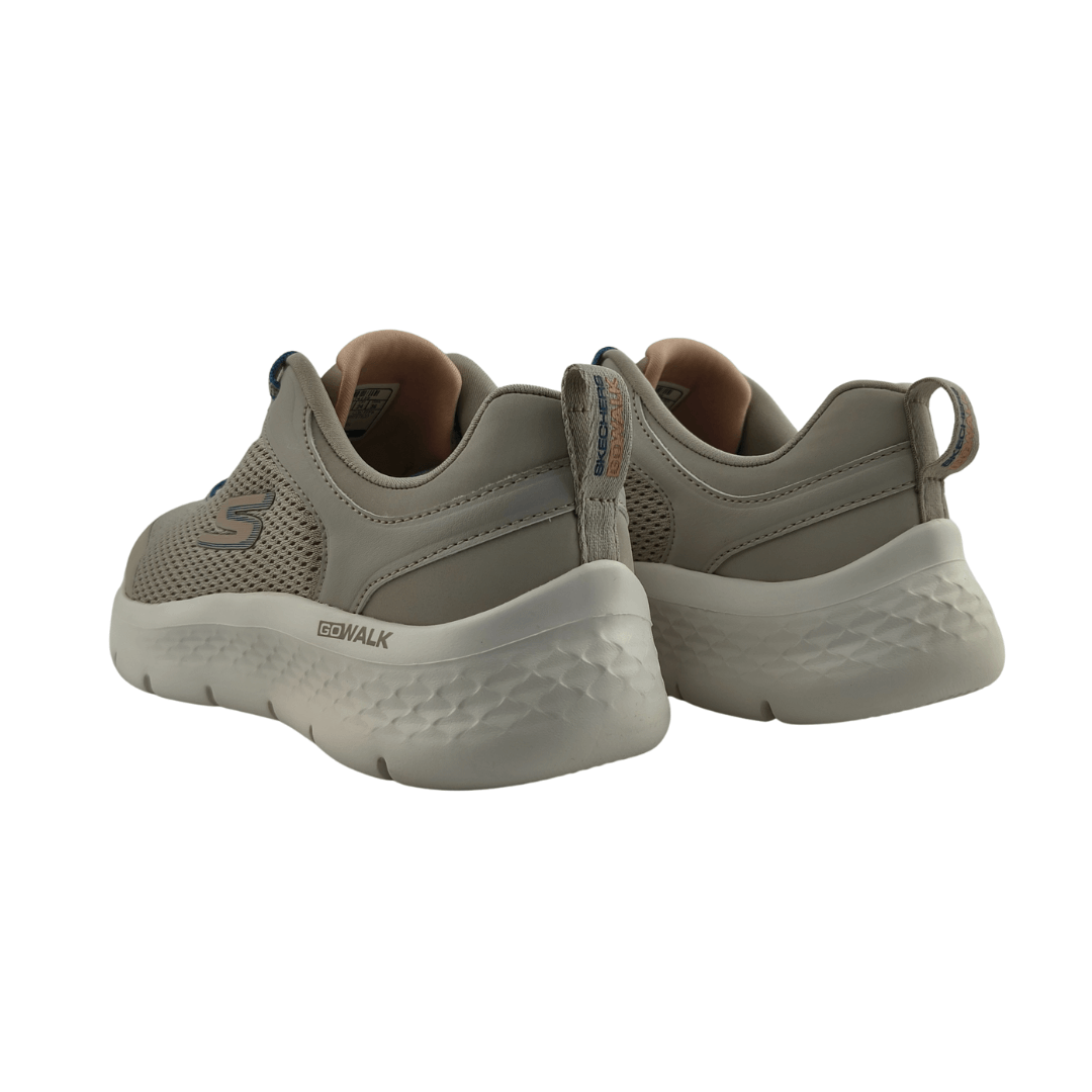 Tênis Feminino Skechers Go Walk Bege 4