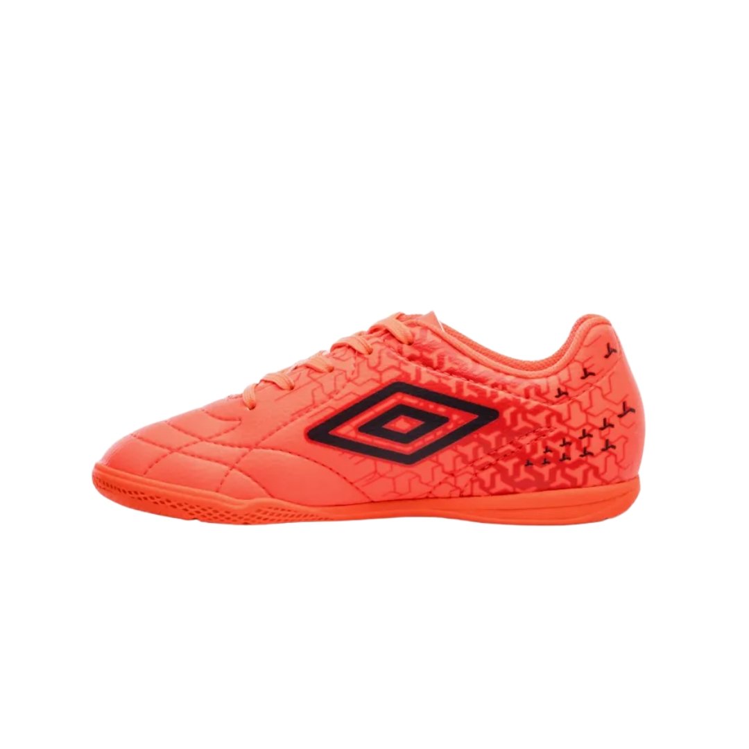 Chuteira Infantil Futsal Umbro Indoor Class Neo Jr Laranja 2