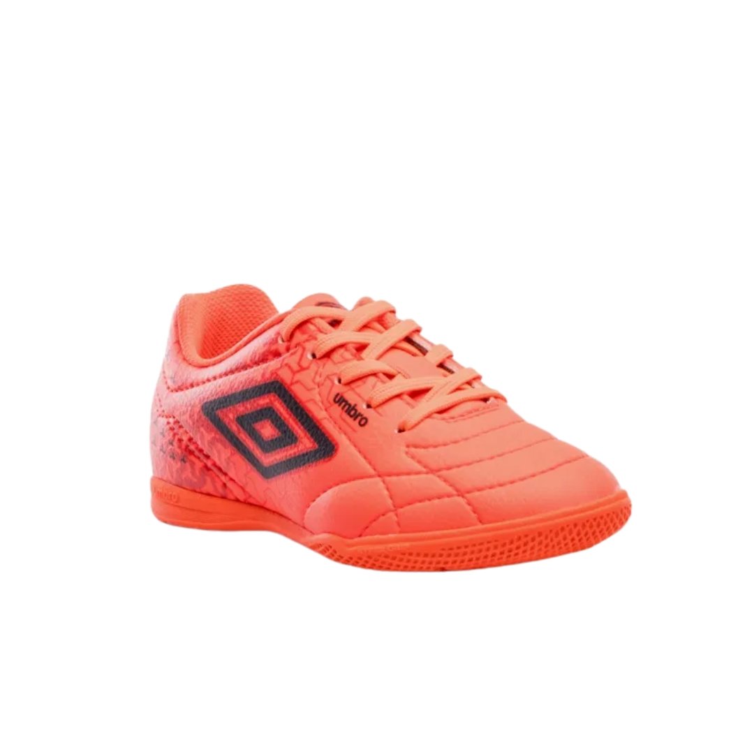 Chuteira Infantil Futsal Umbro Indoor Class Neo Jr Laranja 3