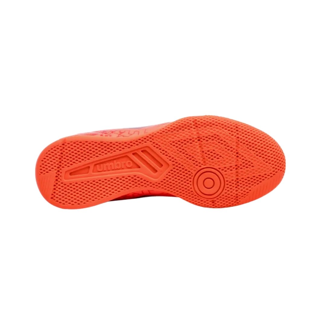 Chuteira Infantil Futsal Umbro Indoor Class Neo Jr Laranja 5