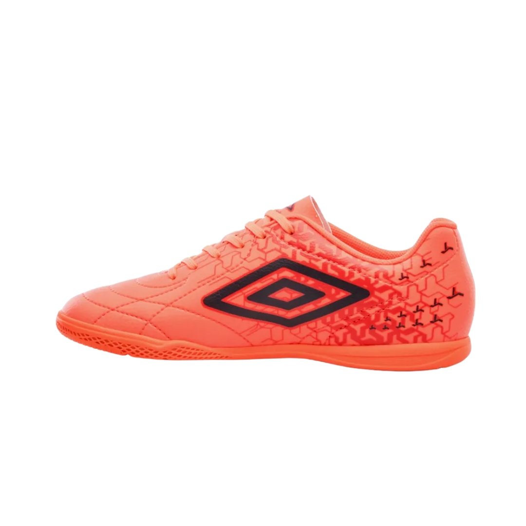 Chuteira Masculina Futsal 336255 Class Neo Coral Laranja 2