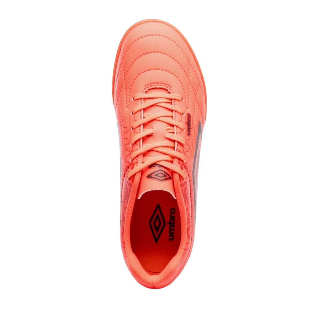Chuteira Masculina Futsal 336255 Class Neo Coral Laranja 3