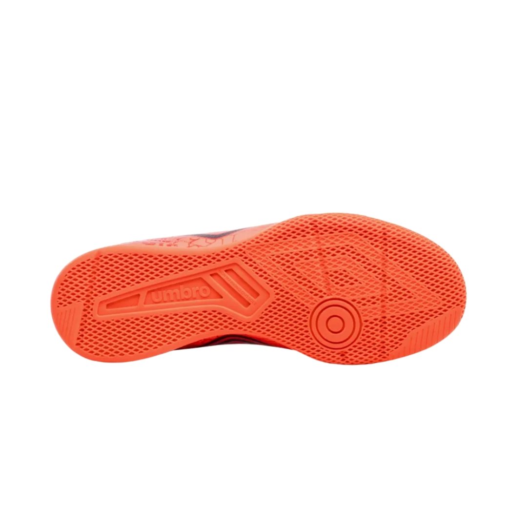 Chuteira Masculina Futsal 336255 Class Neo Coral Laranja 4