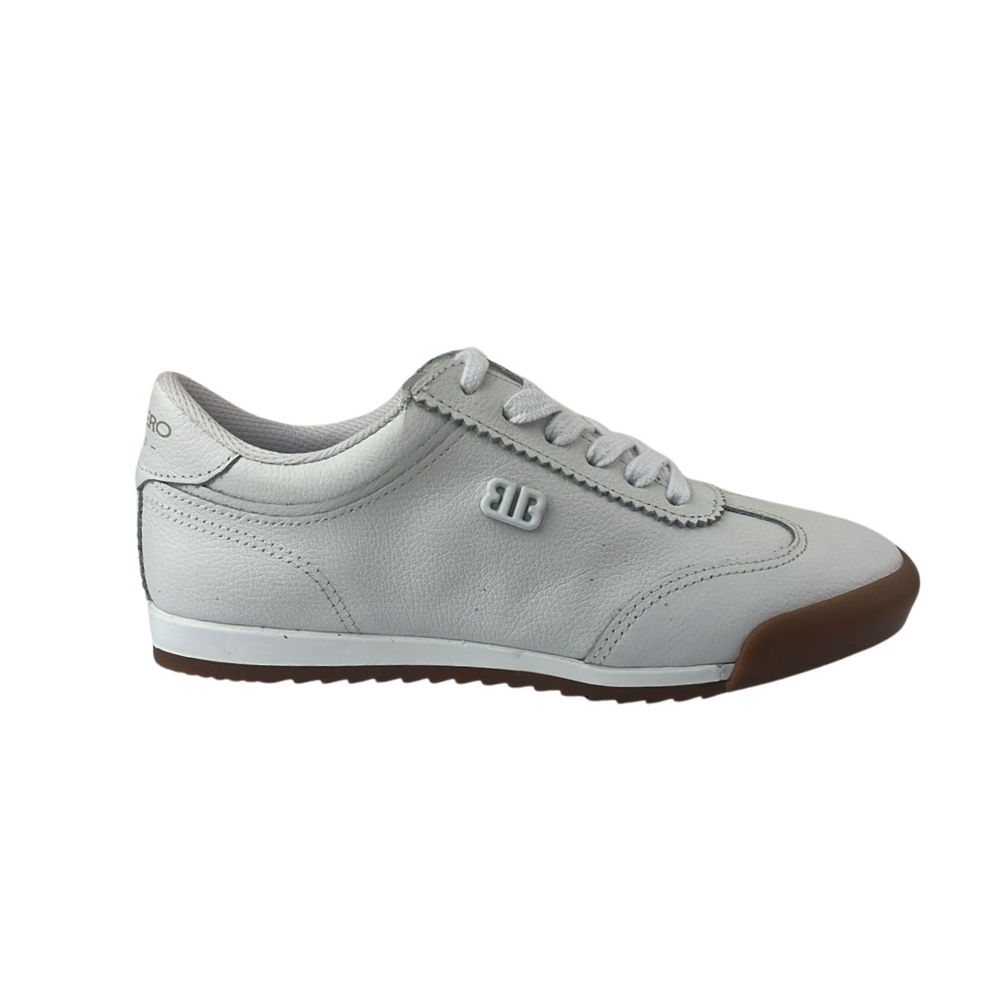 Tênis Bottero Couro Napa Branco