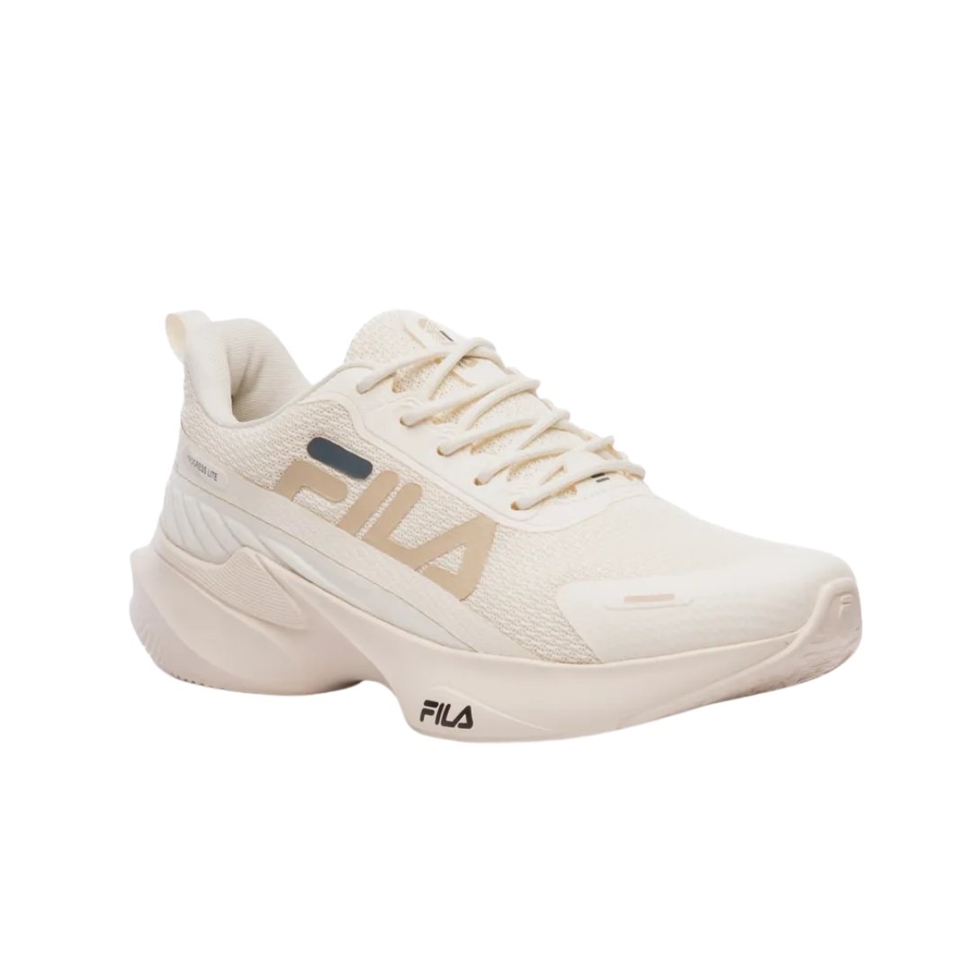 Tenis Feminino Fila 1317223 Progress Lite Bege Grafite Bege 3