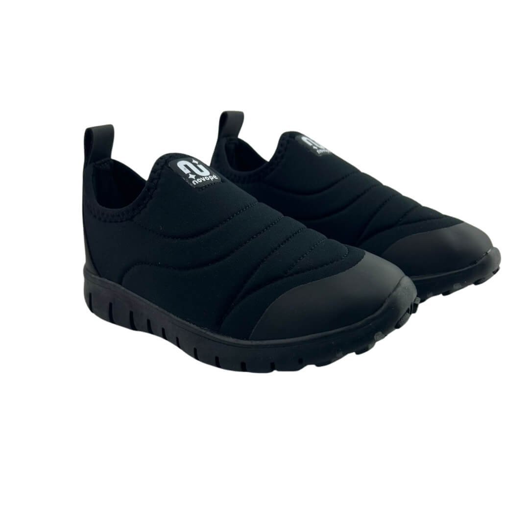 Tenis Infantil Menino Novope 10001283_3 Textil Preto Preto 2