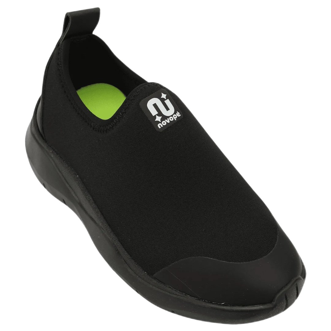 Tenis Infantil Menino Novope 10001283_3 Textil Preto Preto 2