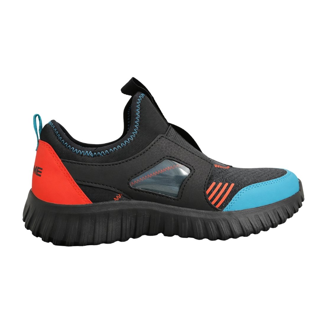 Tenis Infantil Menino Skechers 402268l/Bkmt Techno Pointz Preto 3