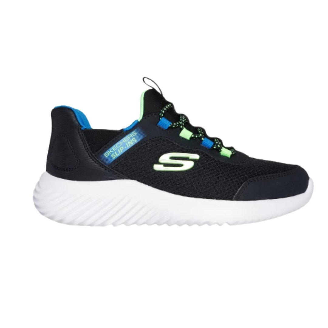 Tenis Infantil Menino Skechers 403822l/Nvbl Brisk Burst