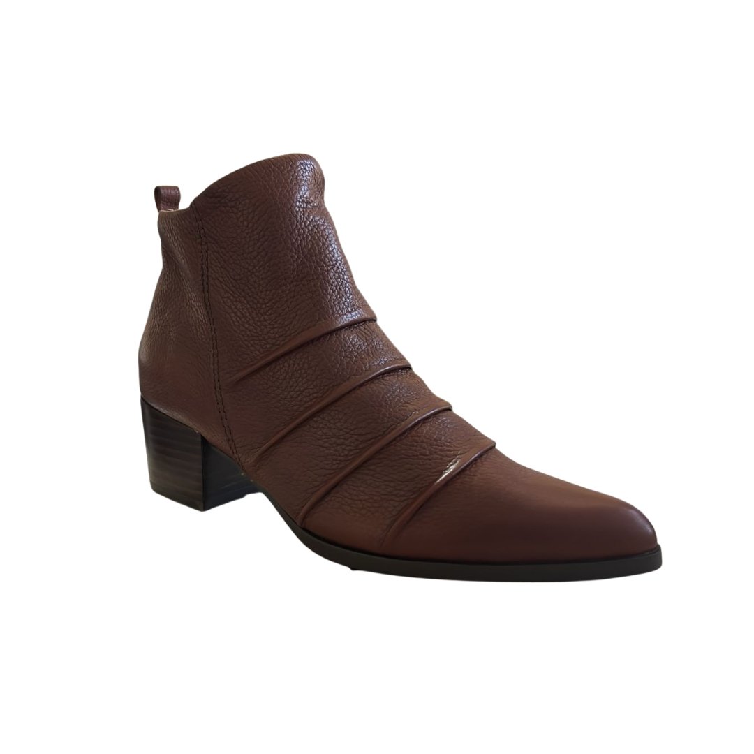 Bota  Feminina Bottero 349308 Couro Burnish Marrom 3