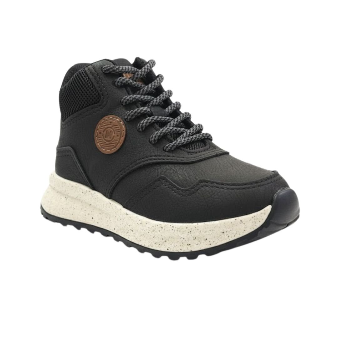Tenis Bota Molekinho 2847.203 Napa Preto 2
