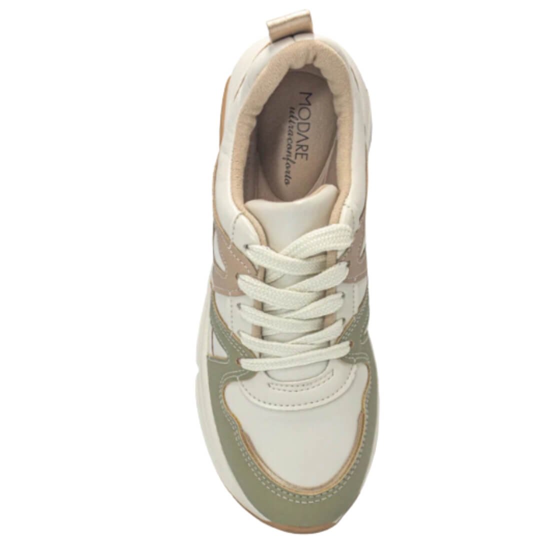 Tenis Feminino Modare London Na/Mz Branco 3
