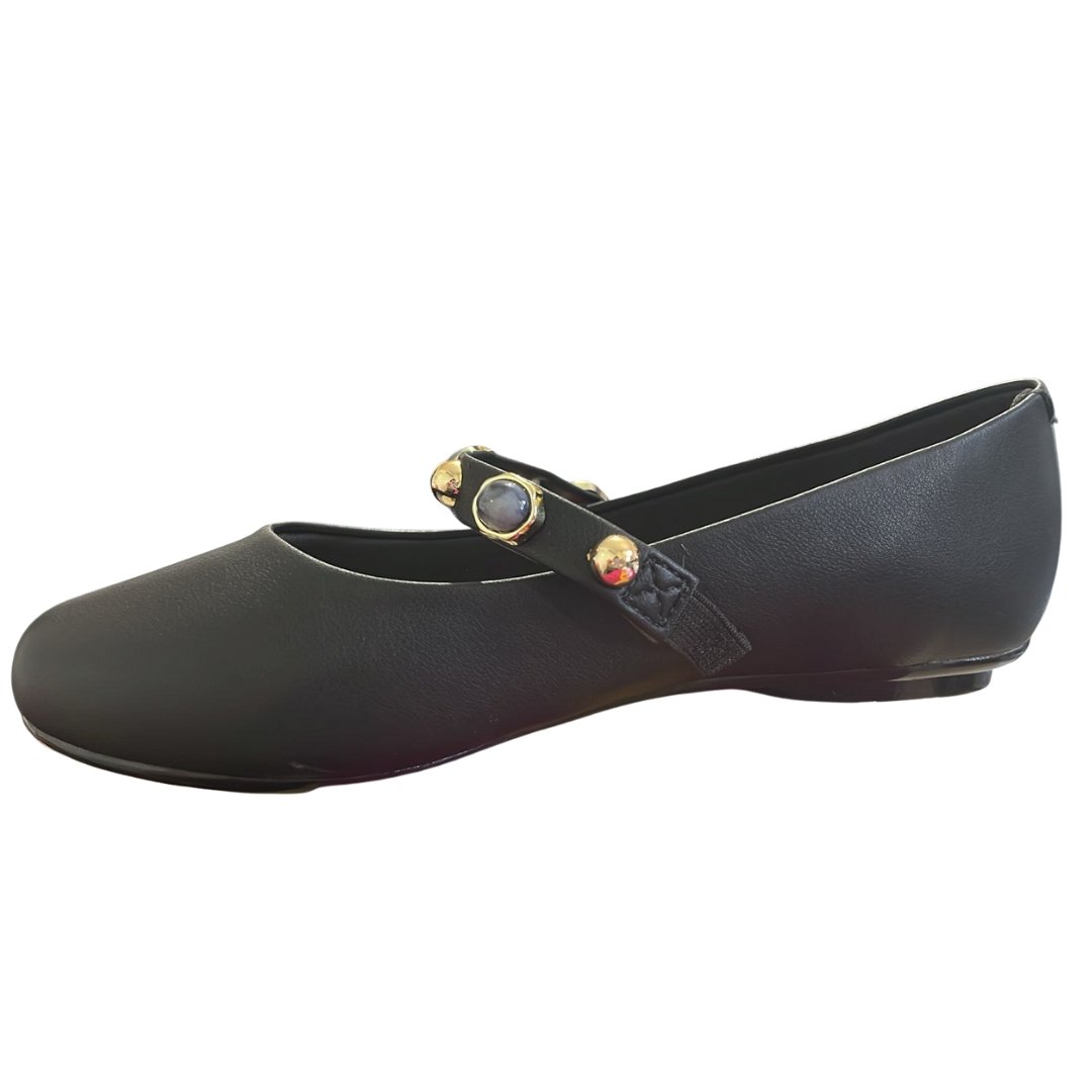 Sapatilha Feminina Moleca 5094.1706 Napa Suprema Preto 3