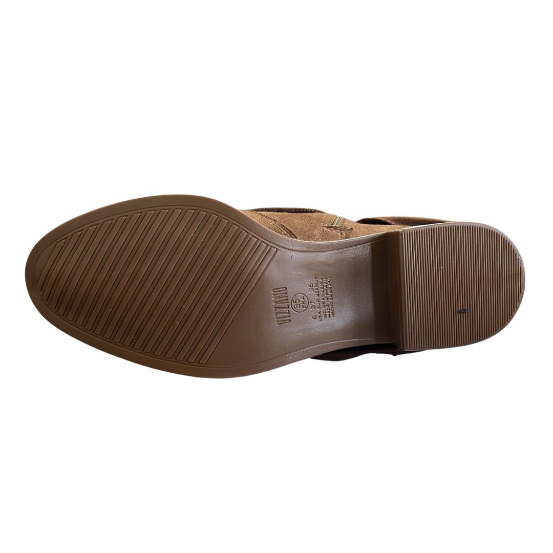 Bota Feminino Vizzano 3077.126 Camurça Strech Duo Marrom 4