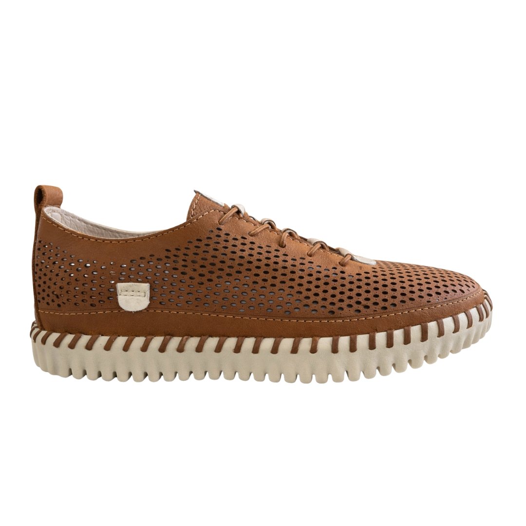 Tenis Feminino Bottero 374110 Couro Burnish